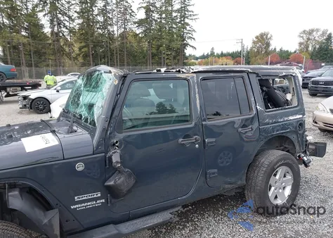 2017 Jeep Wrangler Unlimited Sport 4X4 from USA, damaged, VIN 1C4BJWDG9HL624244